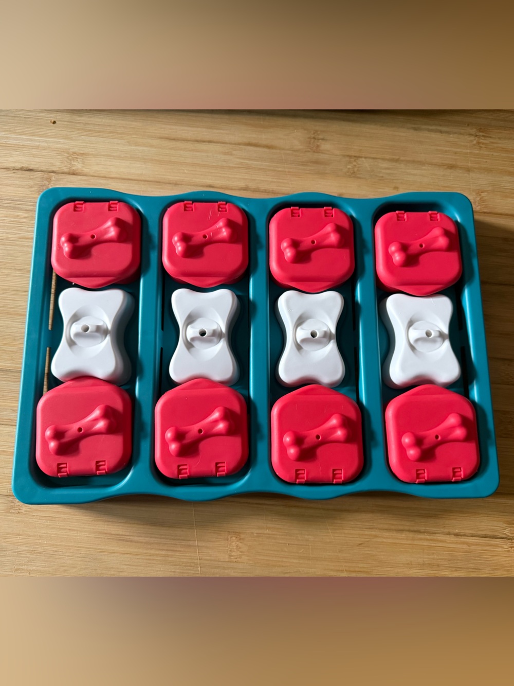 Outward Hound by Nina Ottosson Dog Brick – Interactive Treat Puzzle Enrich Toy